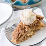 Apple Crisp Pie