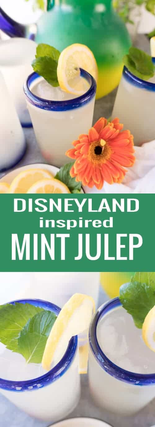 Disney inspired Mint Julep