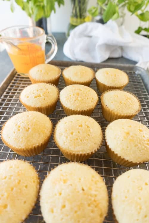 yellow cupcake recipe