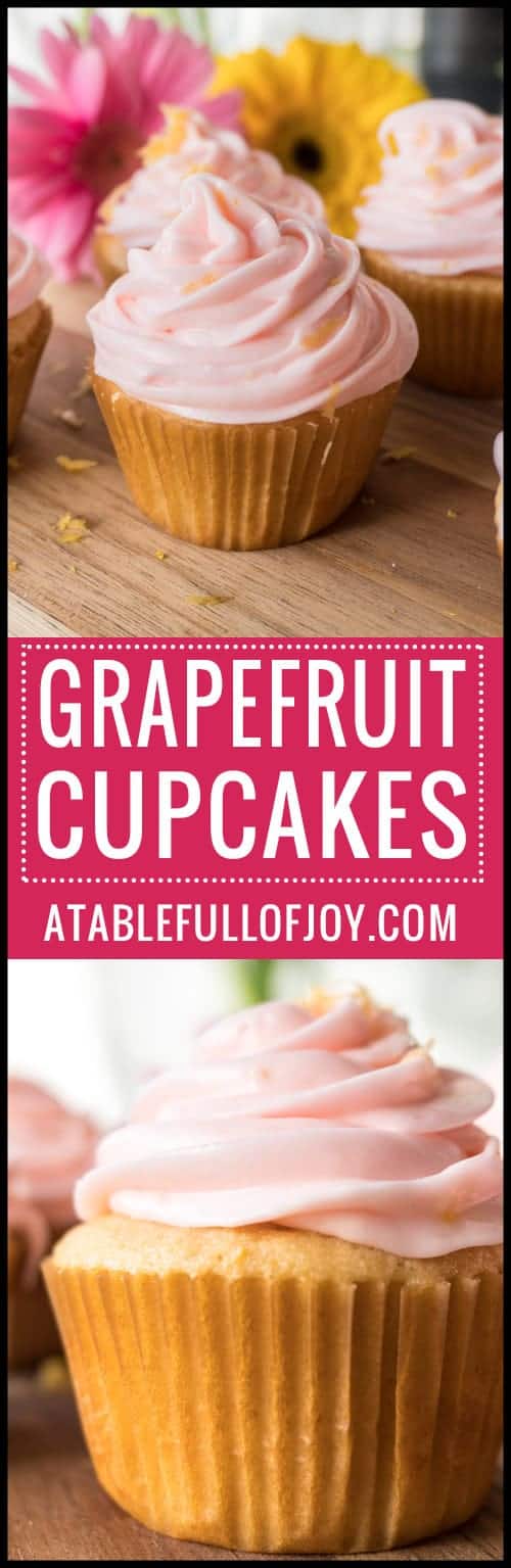 Grapefruit Cupcakes