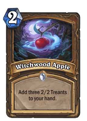 Hearthstone Witchwood Apple Card