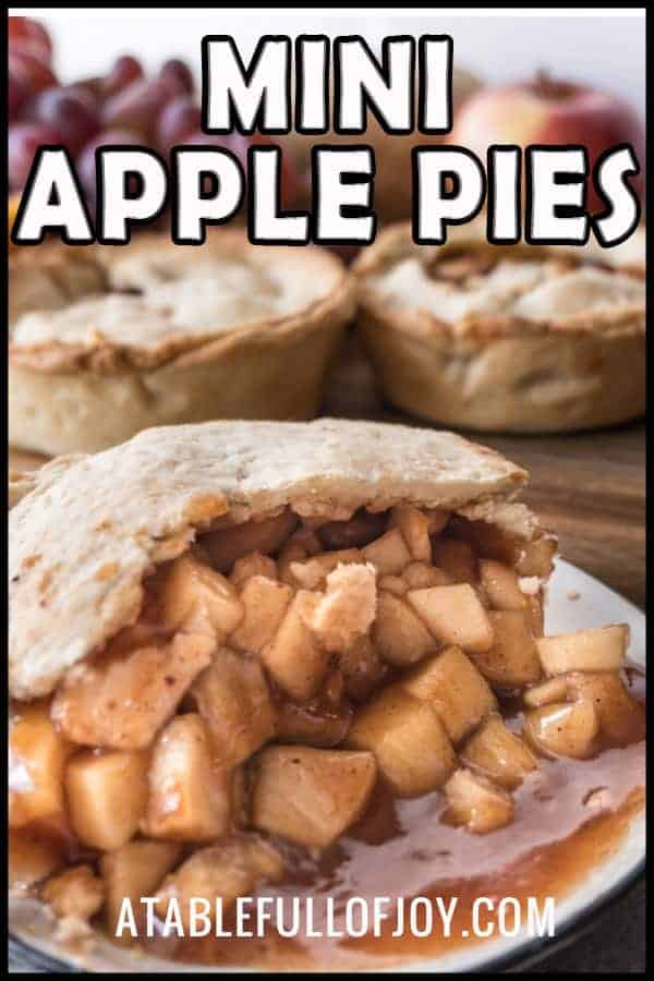 These Witchwood Mini Apple Pies are so fun to make- not to mention eat! Made to celebrate the new expansion, go make a few to enjoy while you play! The apple pie filling is sweet and delicious and the pie crust is a quick and simple crust that comes together in no time! #hearthstone #game #atablefullofjoy #applepie #pie #apple #dessert