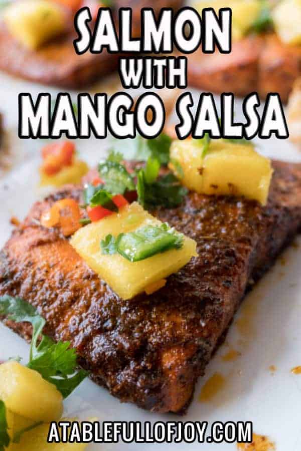 Salmon with Mango Salsa