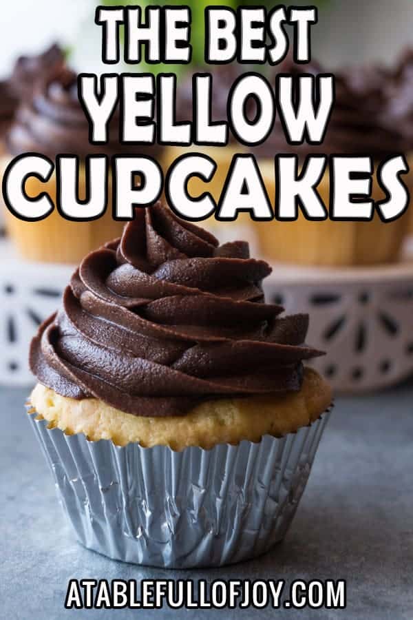 Yellow Cupcakes