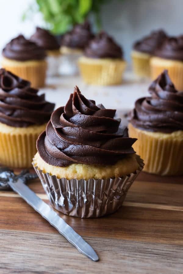 Yellow Cupcakes