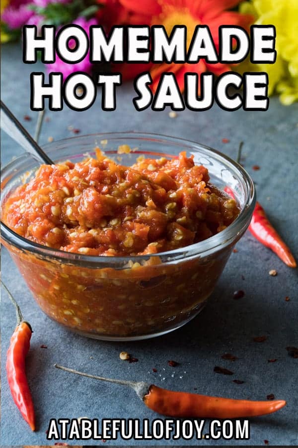 Homemade Hot Sauce