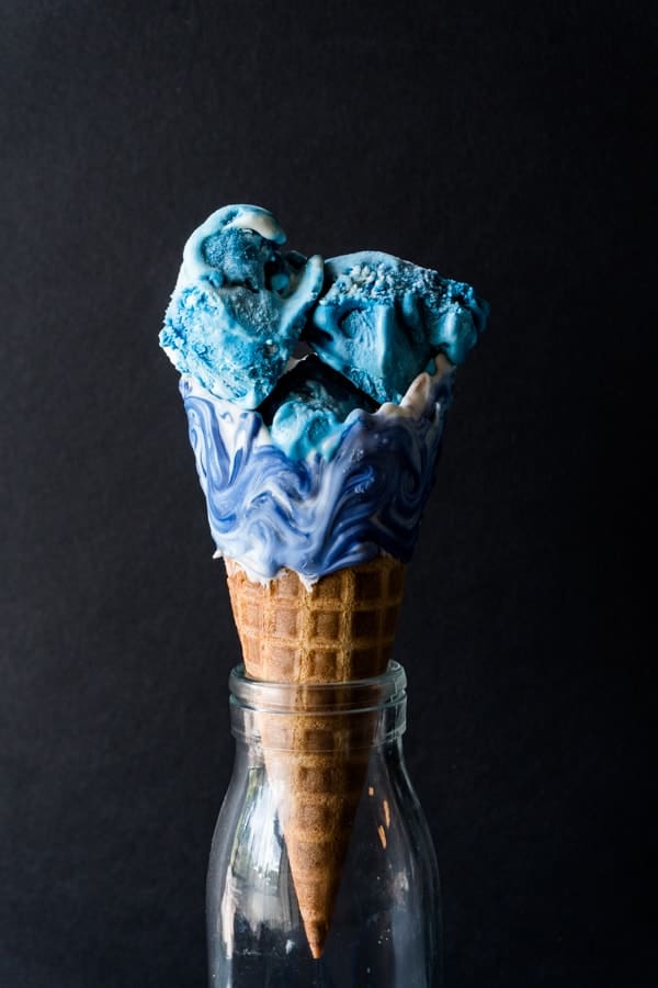 food coloring ice cream