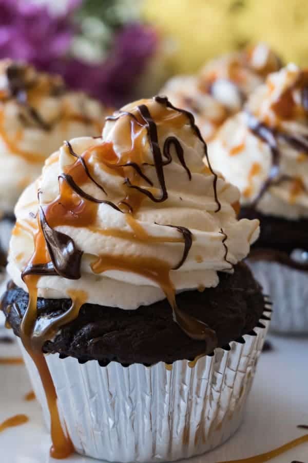 Salted Caramel Cupcakes A Table Full Of Joy