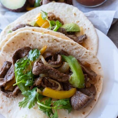 Easy Beef Fajita Recipe – Fajita Tacos • A Table Full Of Joy