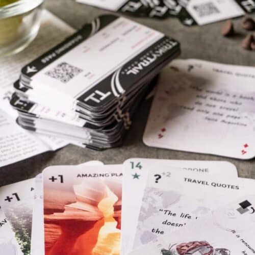 Triky Trail Card Game