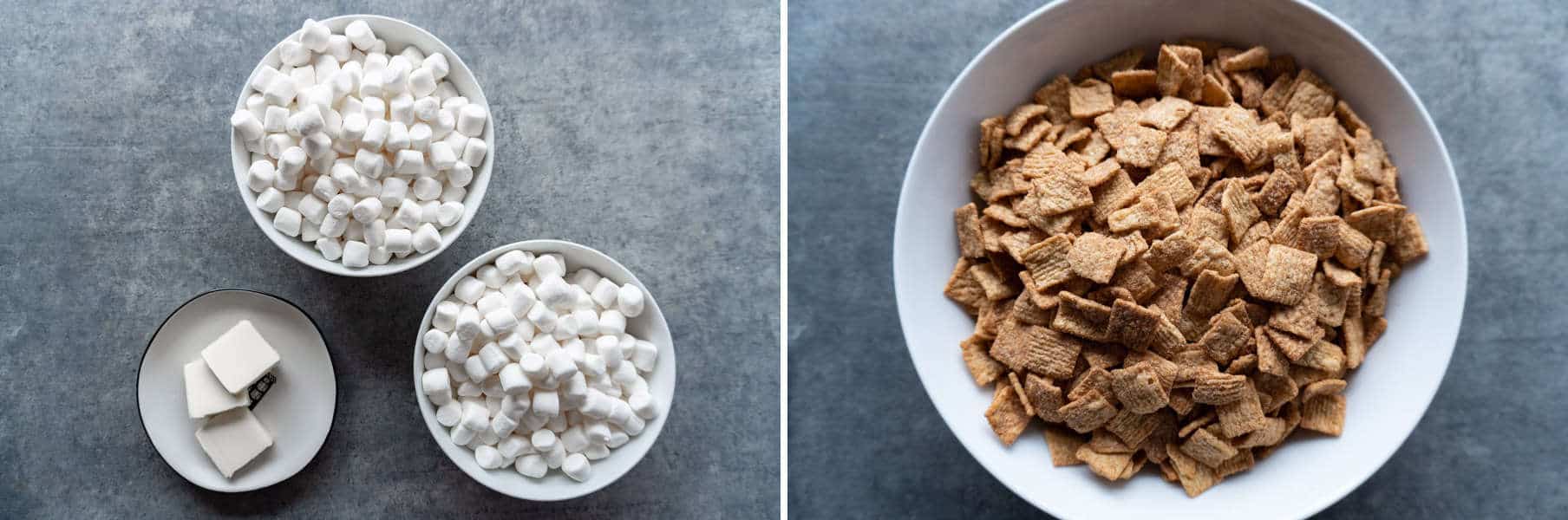 Cinnamon Toast Crunch Bars, a delicious spin on the classic rice crispy! #cinnamontoastcrunch #ricecrispytreat #cerealbar #breakfast #marshmallow #atablefullofjoy