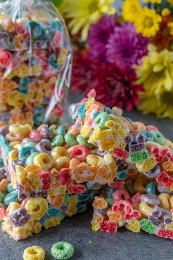 Froot Loops Marshmallow Balls