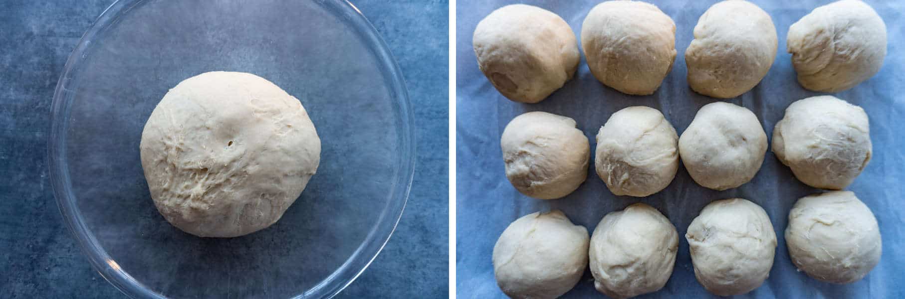Homemade dinner rolls that are hearty and taste delicious! Is there anything better than a warm homemade dinner roll fresh from the oven? #homemade #dinnerroll #roll #bread # easy #atablefullofjoy #breadbowl