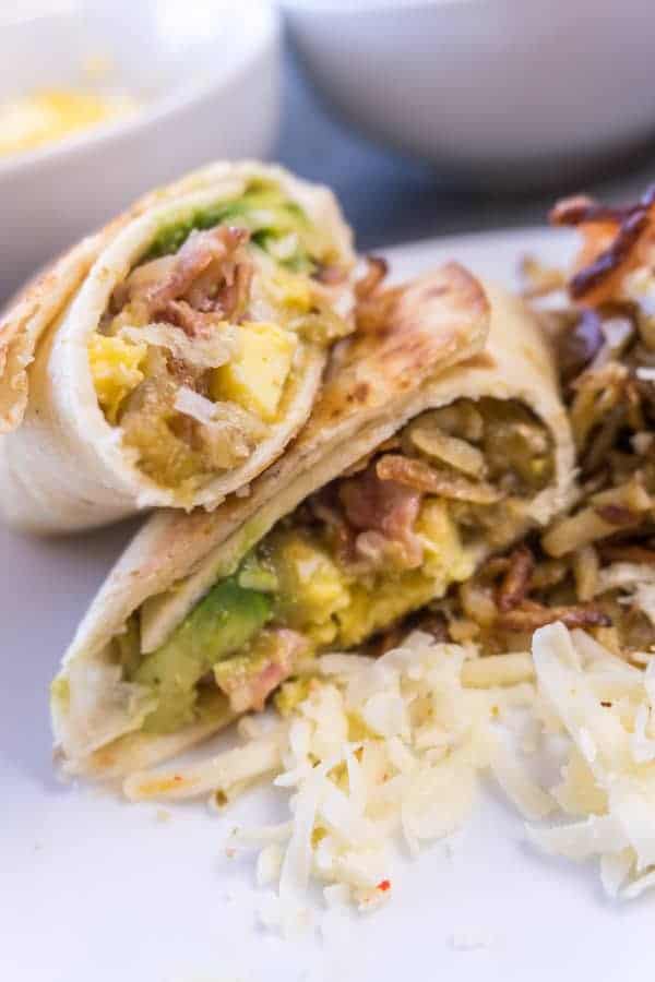 Delicous Breakfast Burritos