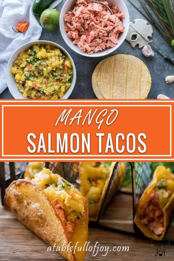 Salmon Mango Taco PIN