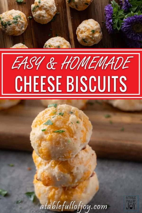 Cheese Biscuits Pinnable Image