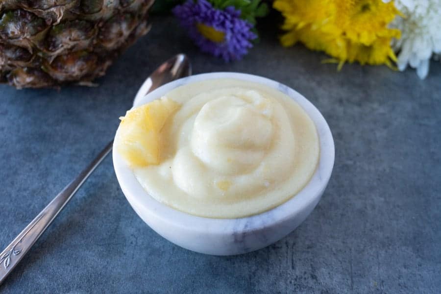 Pineapple Whip In Bowl