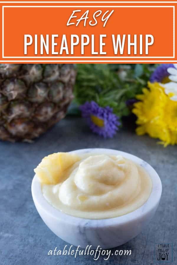 Pineapple Whip Pinterest Image