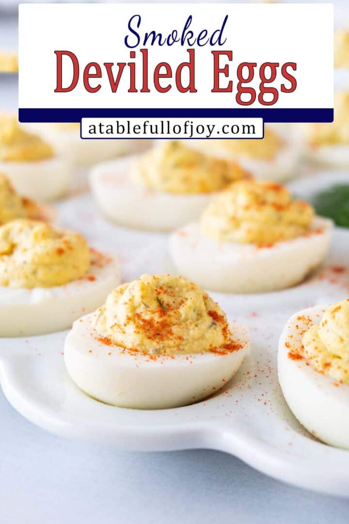 The BEST Smoked Deviled Eggs - Easy, Smoky & Delicious