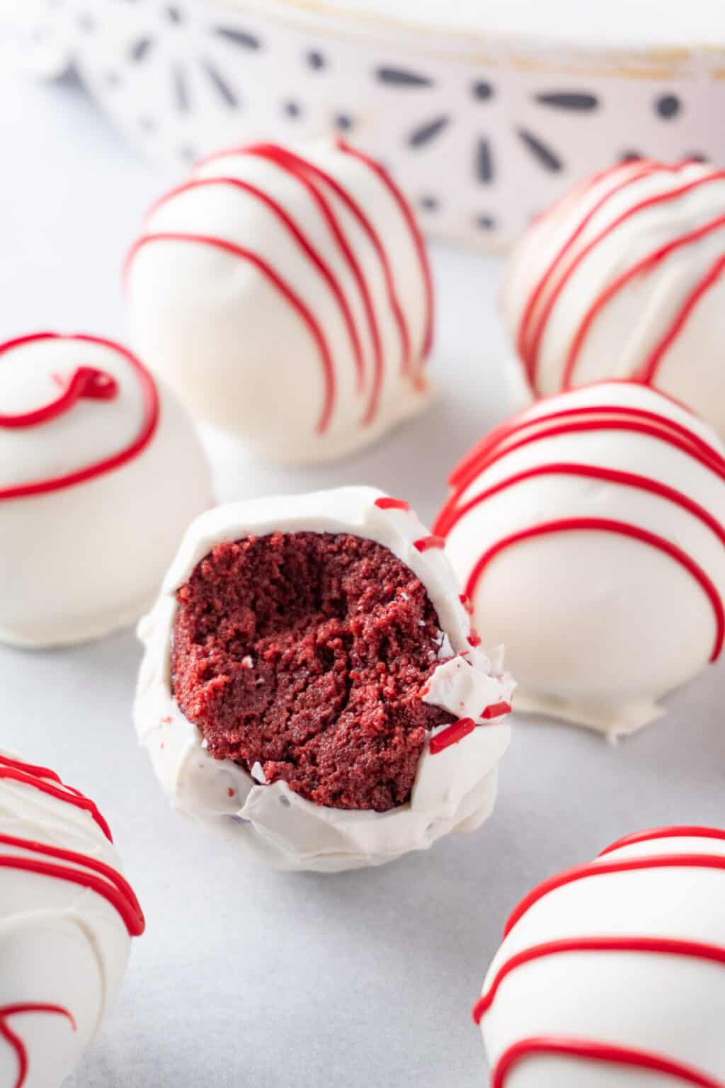 The Best Red Velvet Cake Balls • A Table Full Of Joy